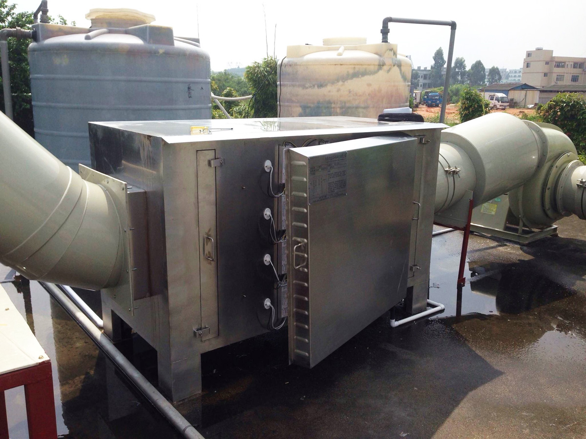 UV Germicidal Lamp Application in Waste Gas Treatment