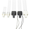 H-Shaped 2-Pin UV Germicidal Lamp – UVC Sterilizer for Air Purification & Water Treatment