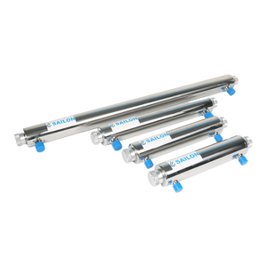 Small Flow-Through UV Sterilizer with 304 316 Stainless Steel